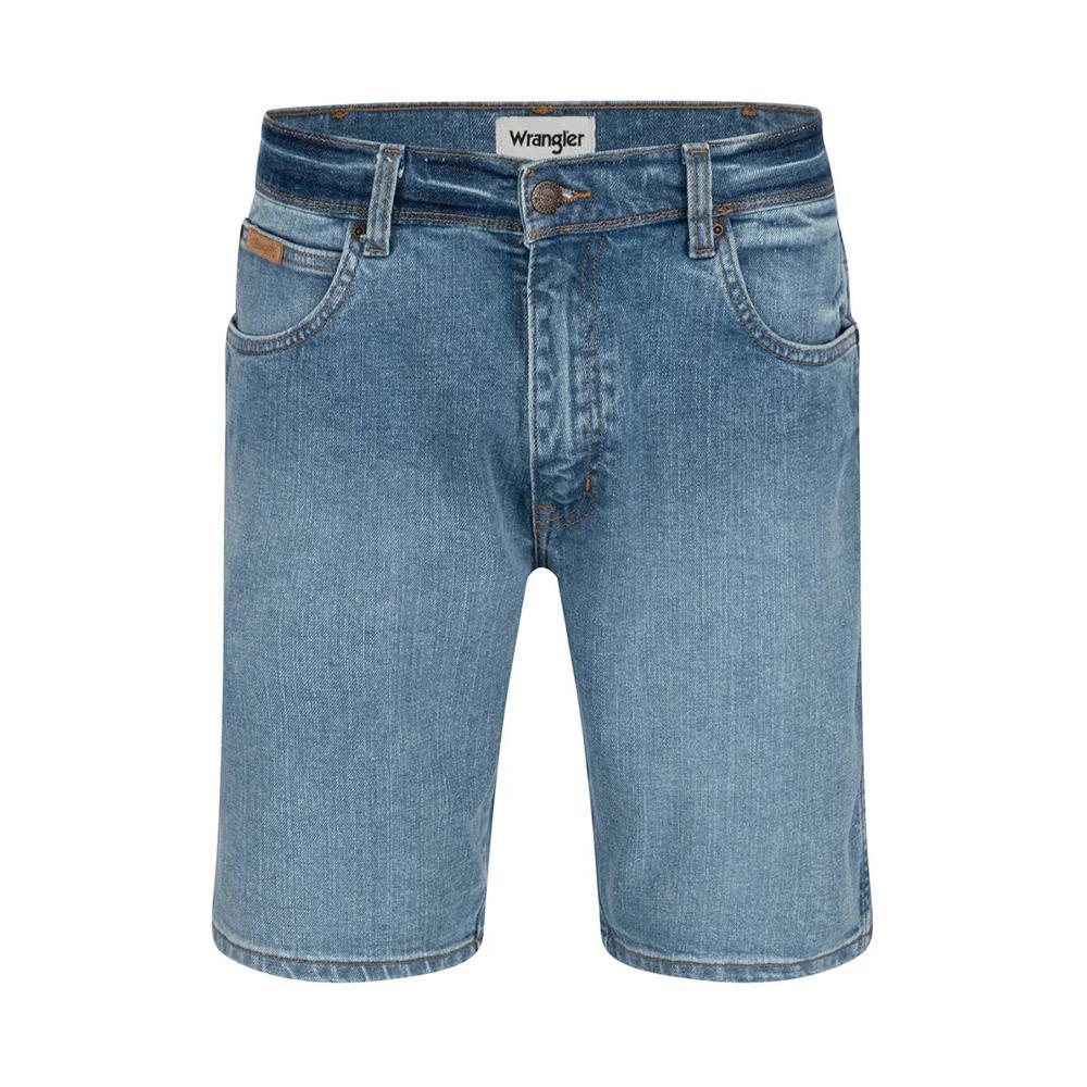 wrangler bermuda wrangler. denim chiaro