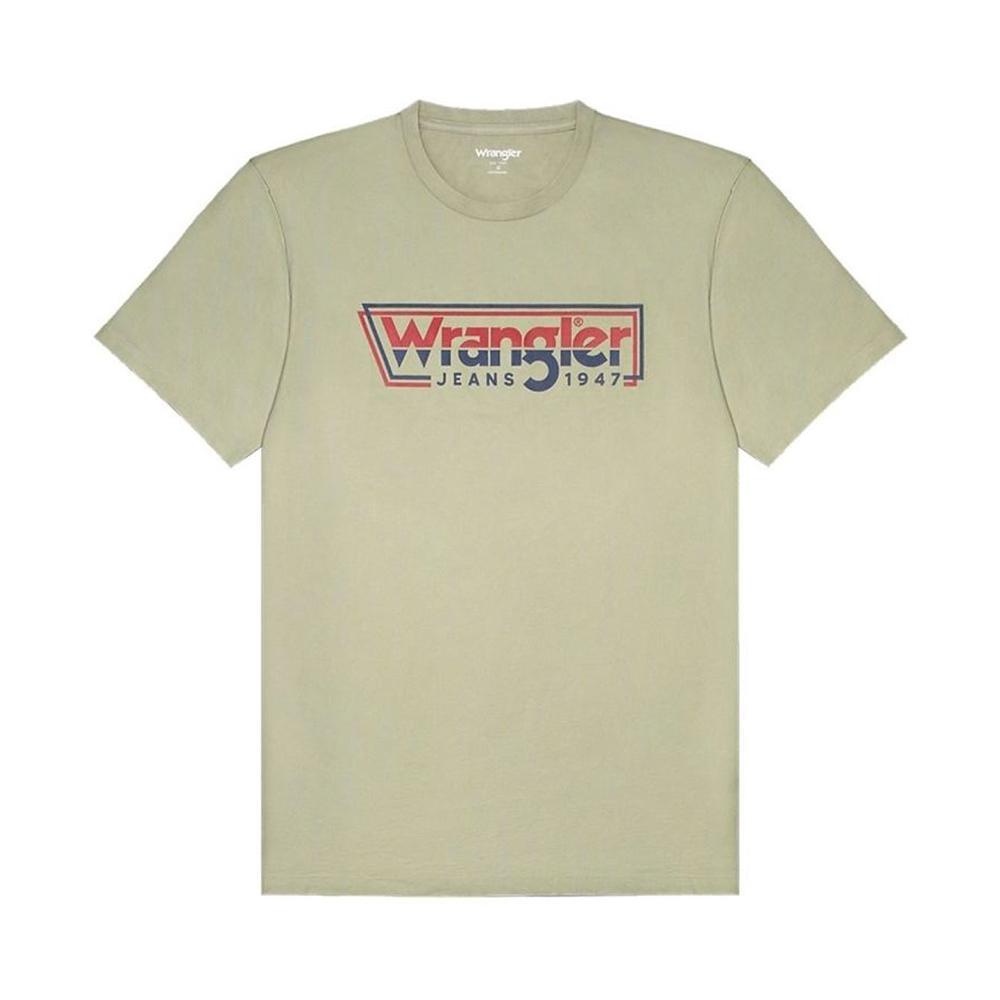 wrangler t-shirt wrangler. verde salvia