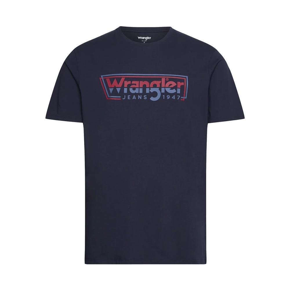 wrangler t-shirt wrangler. blu