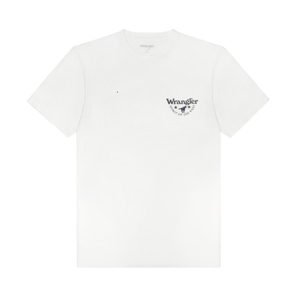 wrangler t-shirt wrangler. bianco