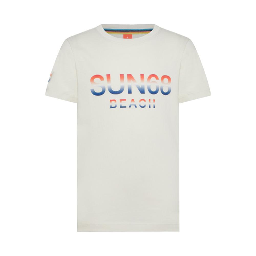 sun68 t-shirt sun68. bianco