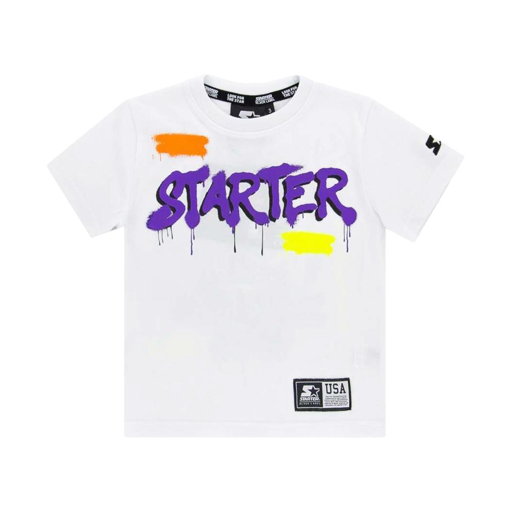 starter t-shirt starter. bianco