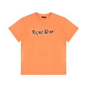 T-shirt . arancio fluo