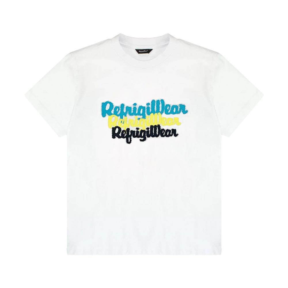 refrigiwear t-shirt refrigiwear. bianco