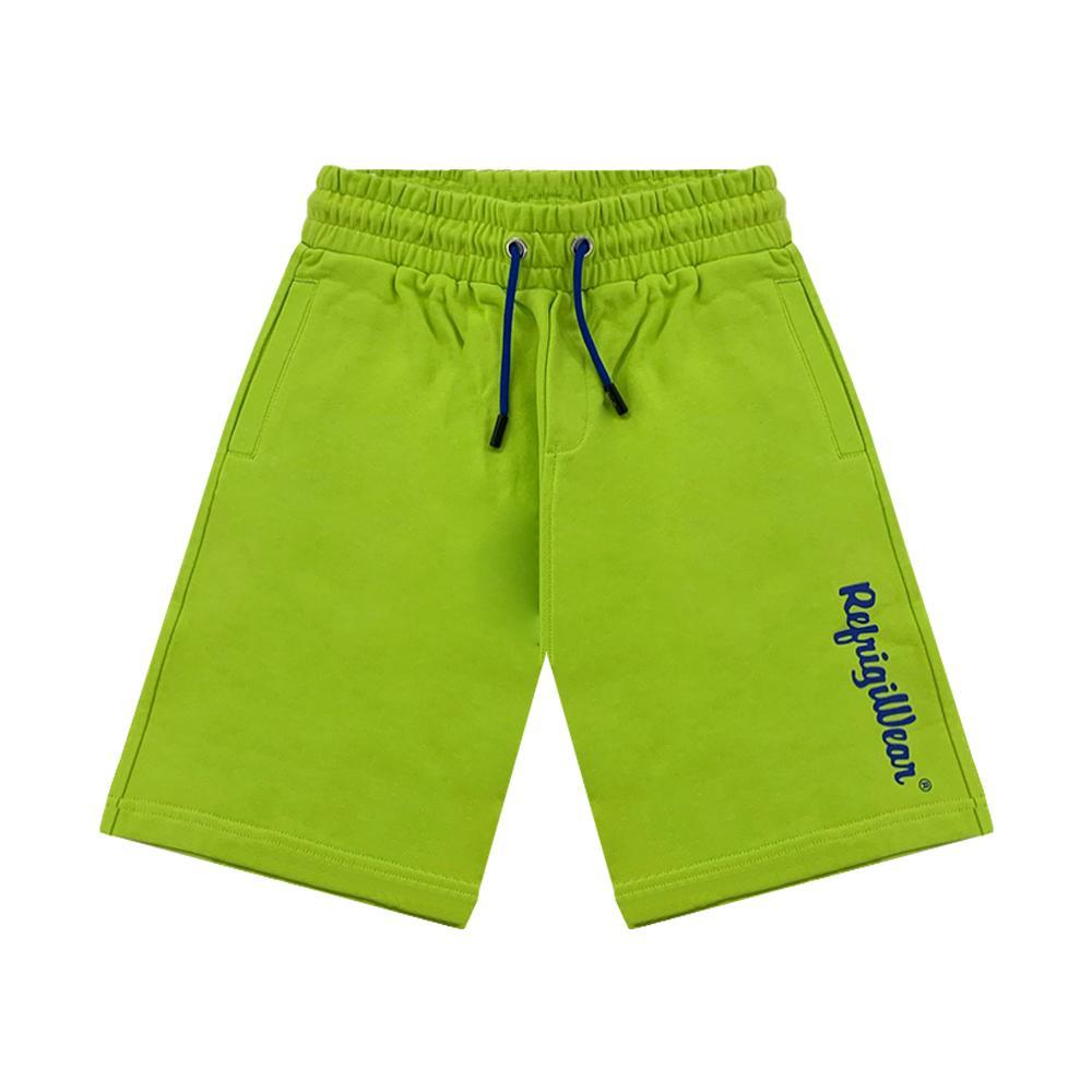 refrigiwear bermuda refrigiwear. verde lime/blu - foto 1