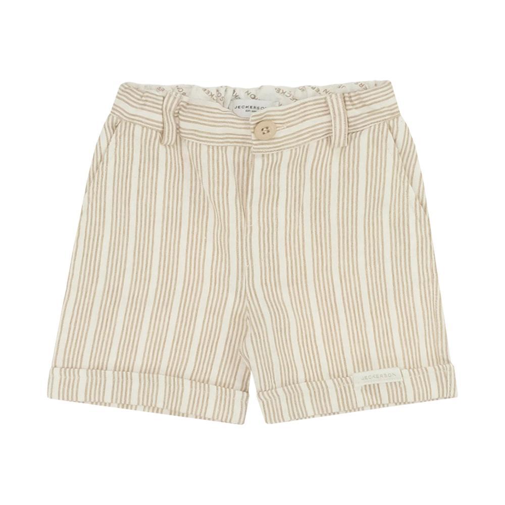 jeckerson bermuda jeckerson. beige/bianco