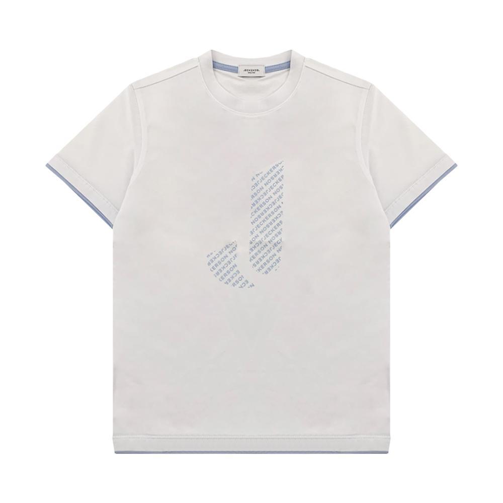 jeckerson t-shirt jeckerson. bianco