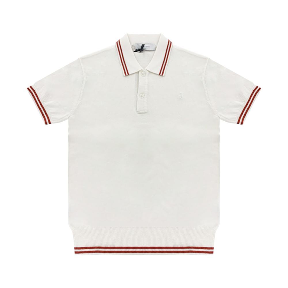 jeckerson polo jeckerson. bianco/coccio