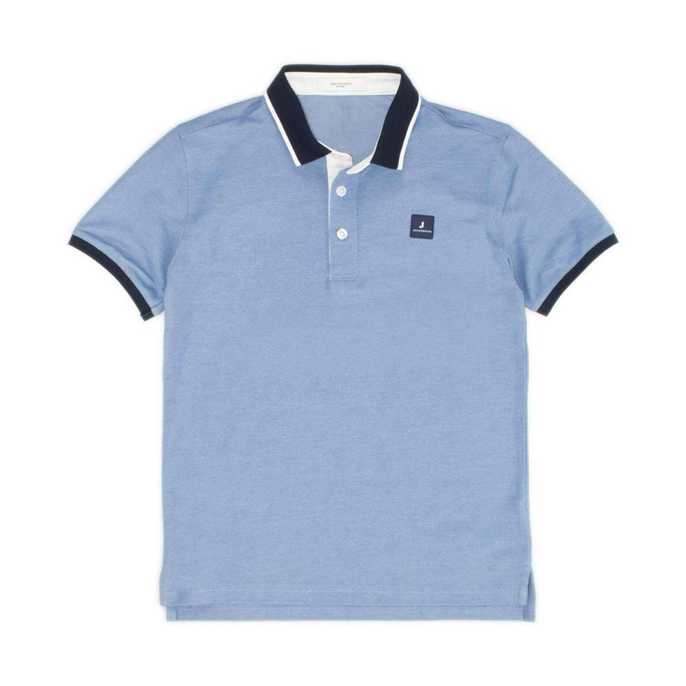 jeckerson polo jeckerson. azzurro