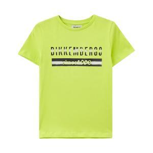 T-shirt bikkemberg. giallo fluo