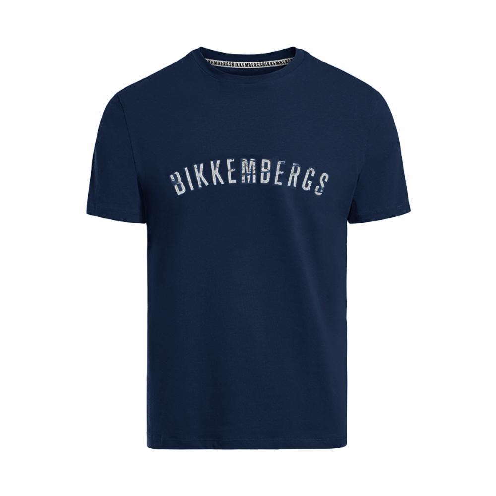 bikkembergs t-shirt bikkemberg. blu - foto 1