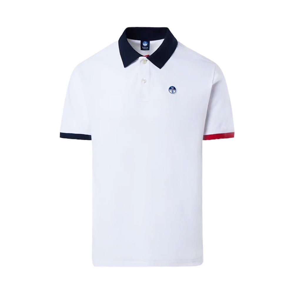 north sails polo north sails. bianco