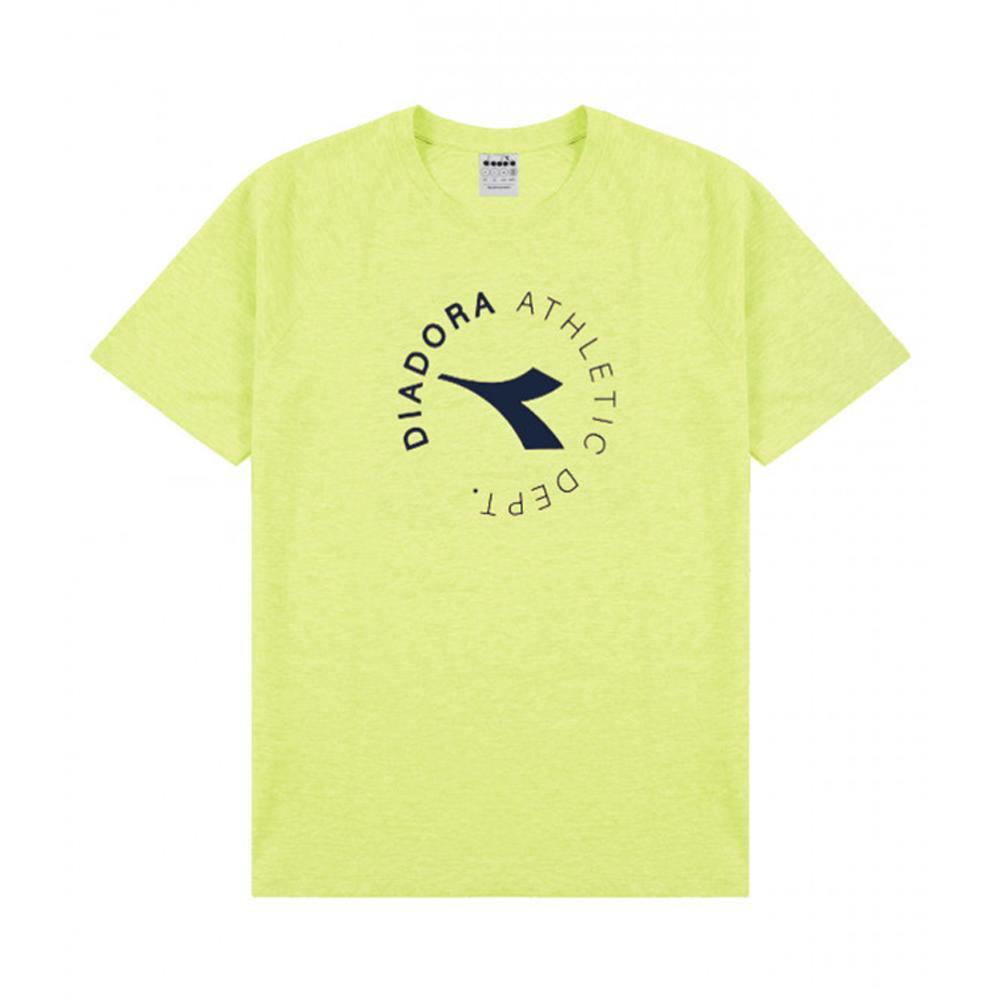 diadora t-shirt diadora. lime - foto 1