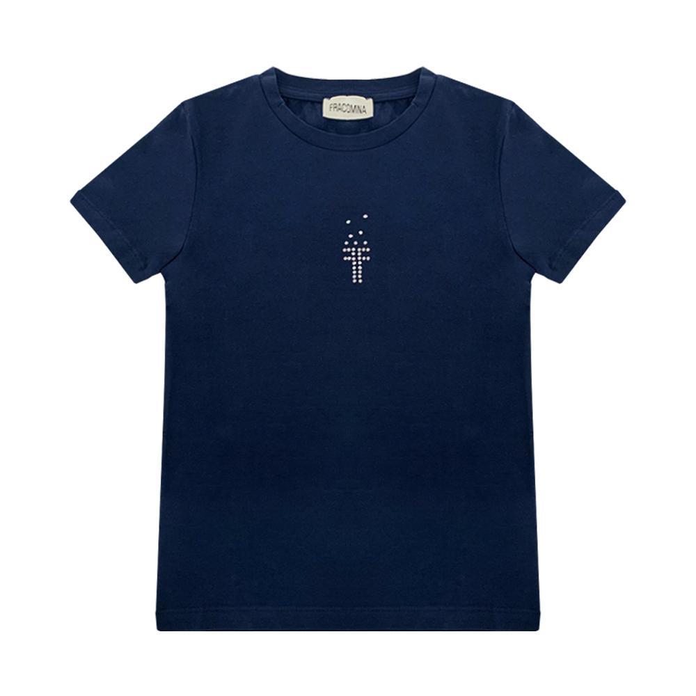 fracomina t-shirt fracomina. blu