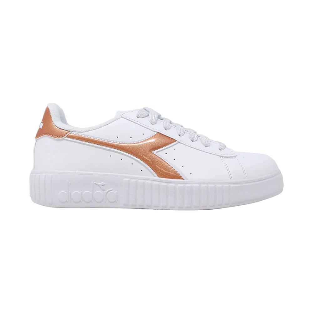 diadora scarpe diadora. bianco/arancio