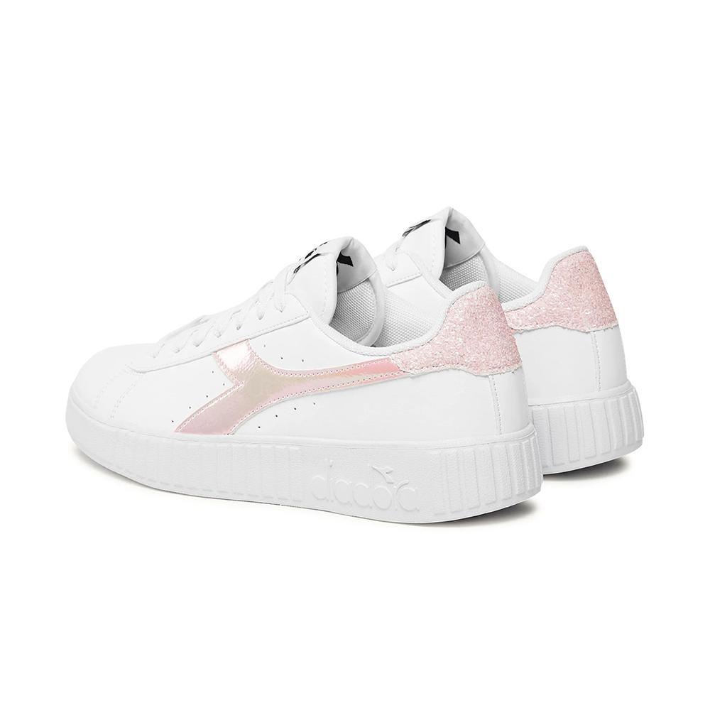 diadora scarpe diadora. bianco/rosa