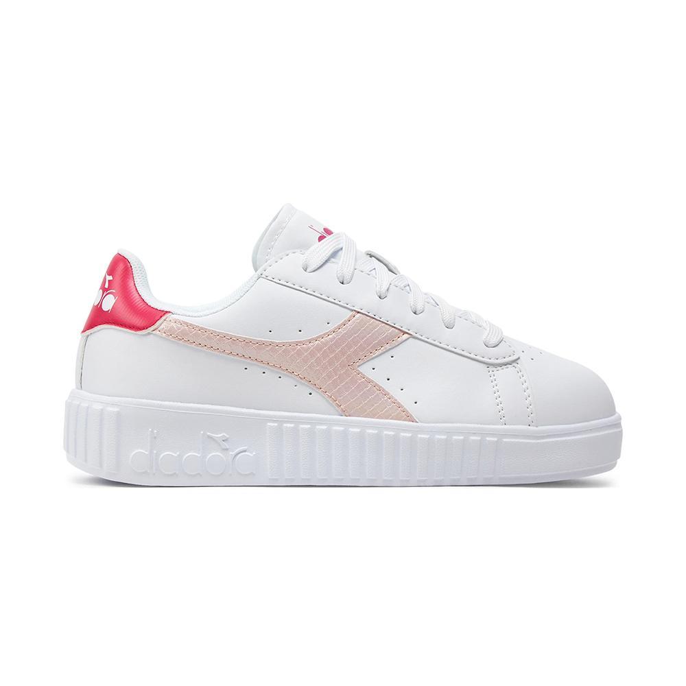 diadora scarpe diadora. bianco/cipria/fucsia