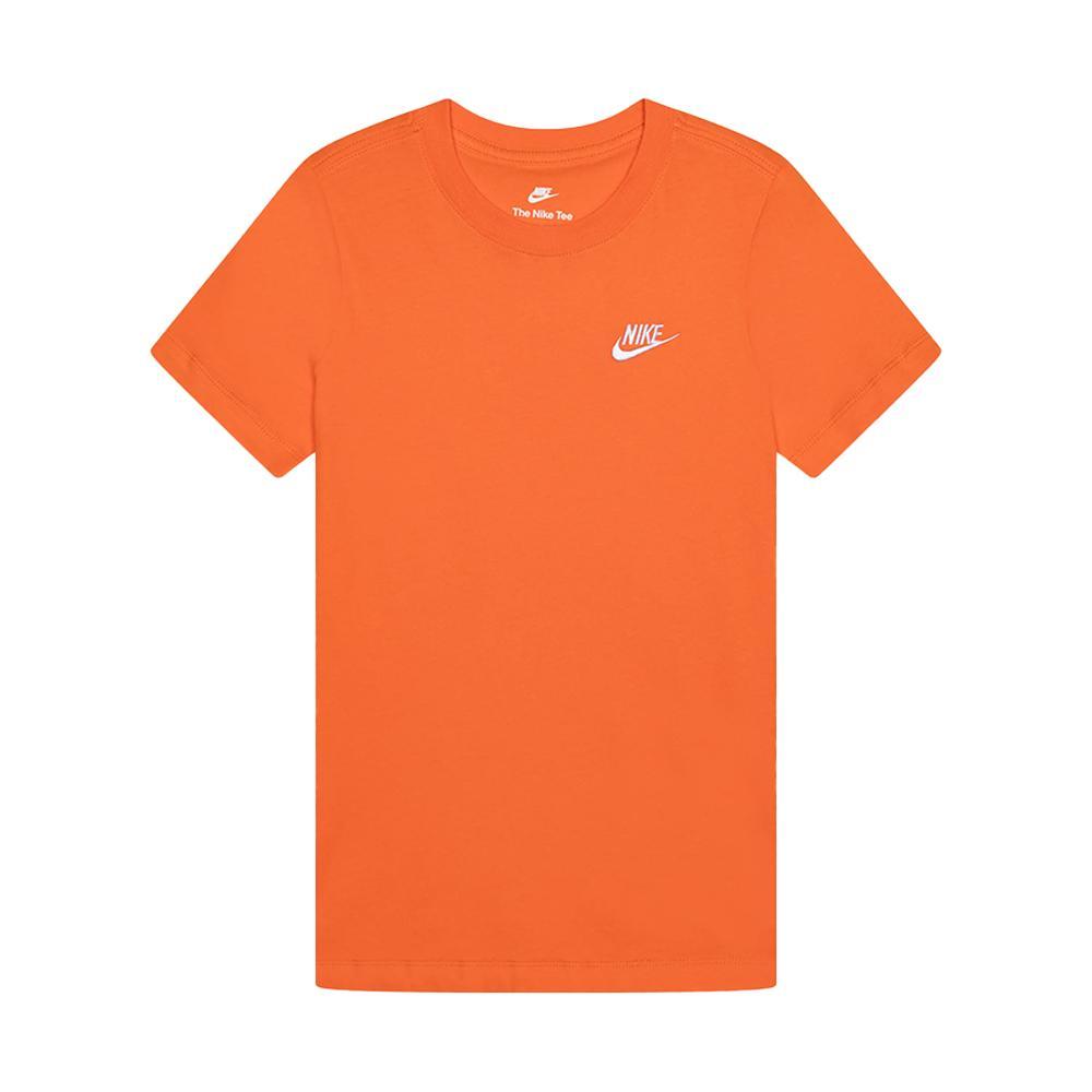 nike t-shirt nike. arancio