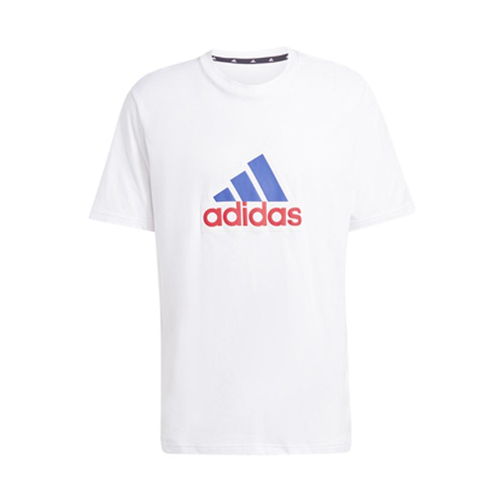 adidas t-shirt adidas. bianco