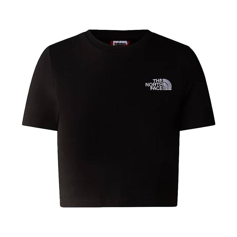 the north face t-shirt the north face. nero