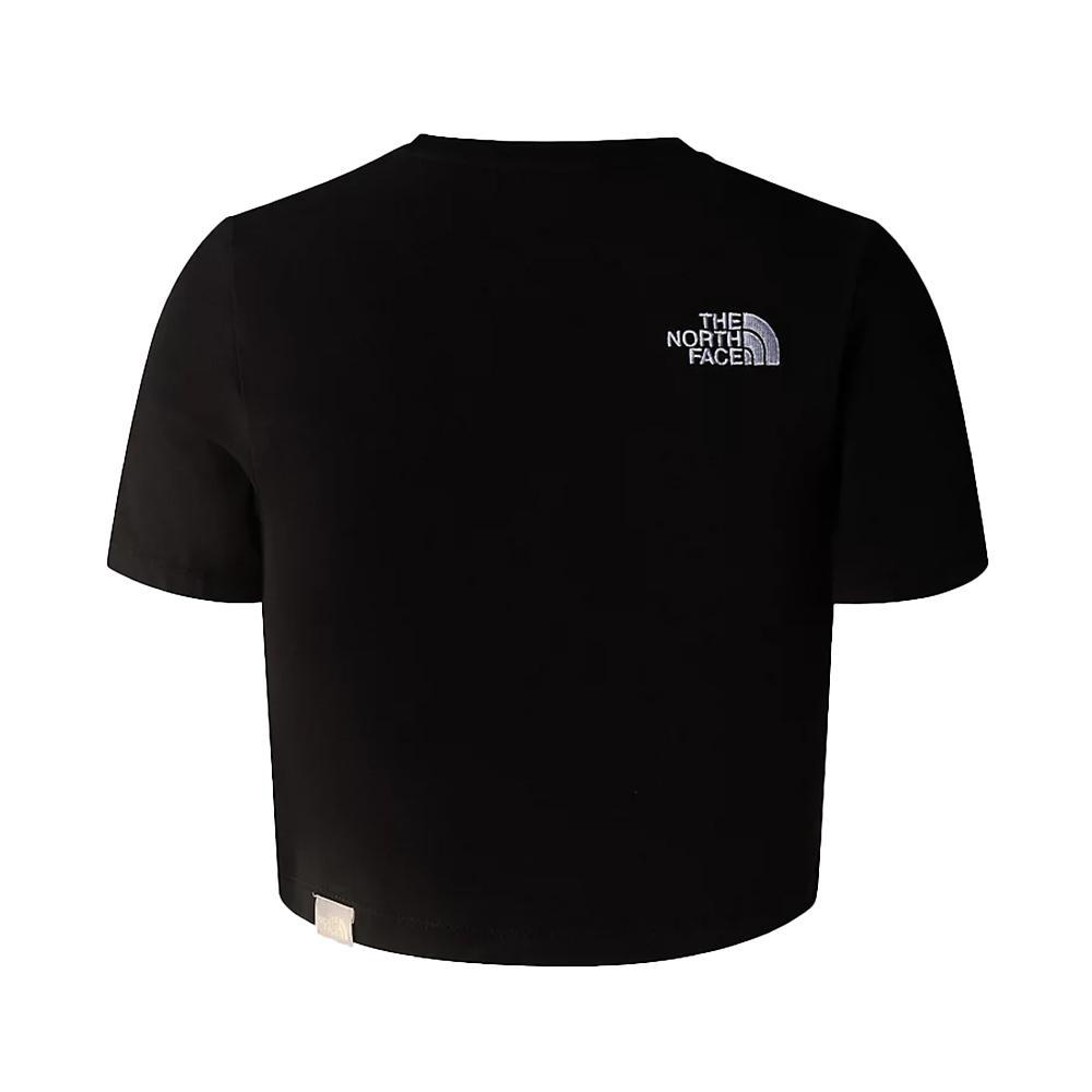 the north face t-shirt the north face. nero