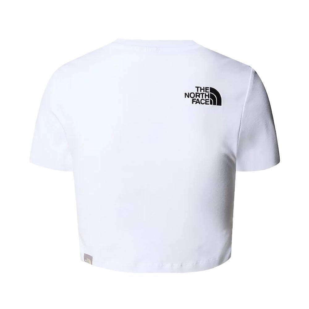 the north face t-shirt the north face. bianco