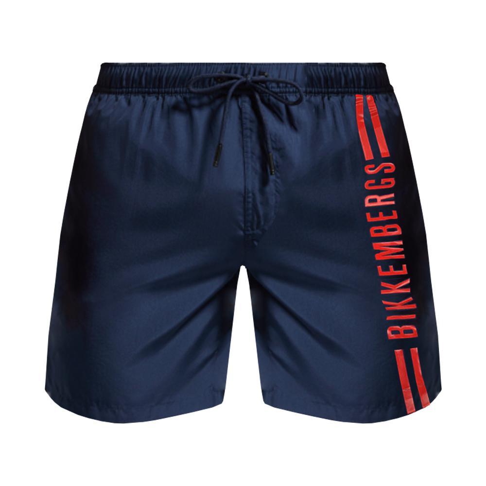 bikkembergs boxer mare bikkembergs. blu/rosso - foto 1