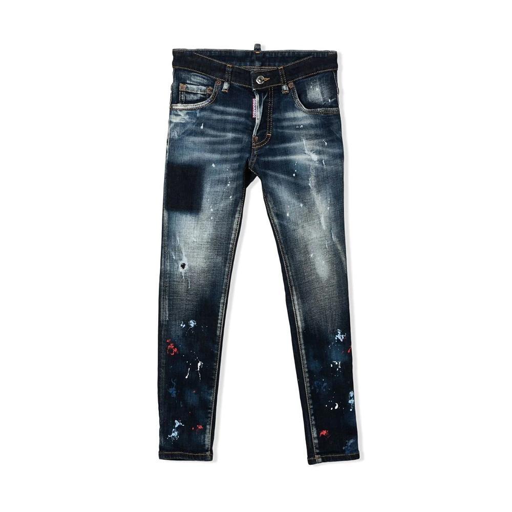 dsquared jeans dsquared. denim scuro - foto 1