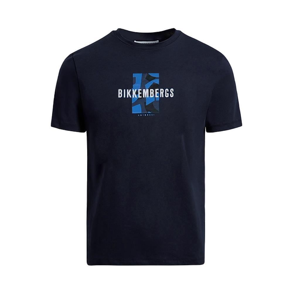 bikkembergs t-shirt bikkembergs. blu - foto 1