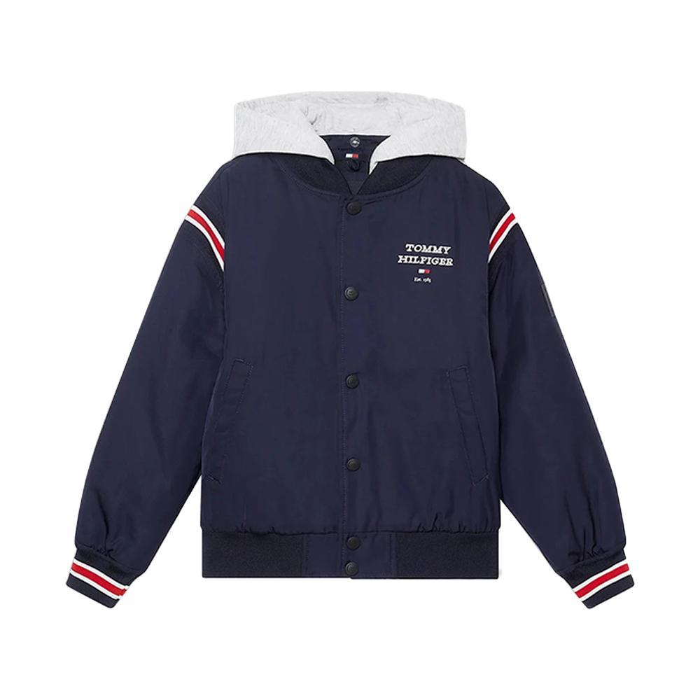 tommy hilfiger giacca college tommy hilfiger. blu - foto 1