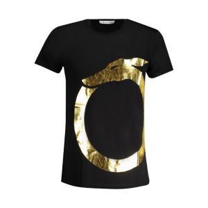 T-shirt trussardi. nero/oro