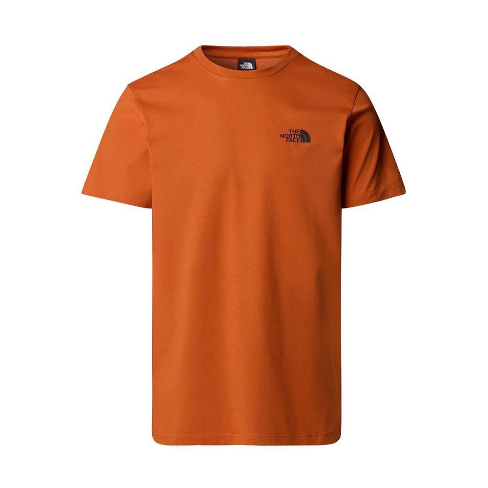 the north face t-shirt the north face. arancio - foto 1