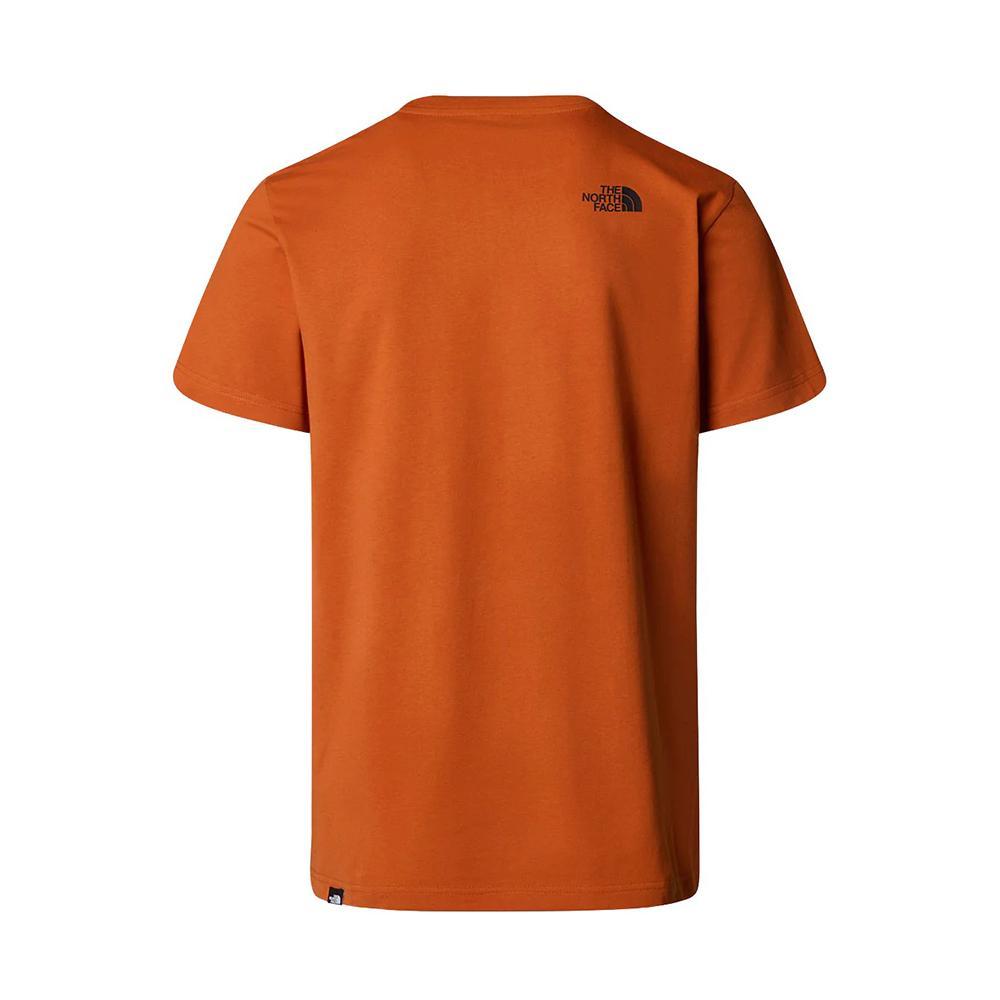 the north face t-shirt the north face. arancio - foto 2