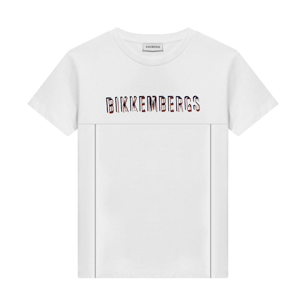 bikkembergs t-shirt bikkembergs. bianco - foto 1