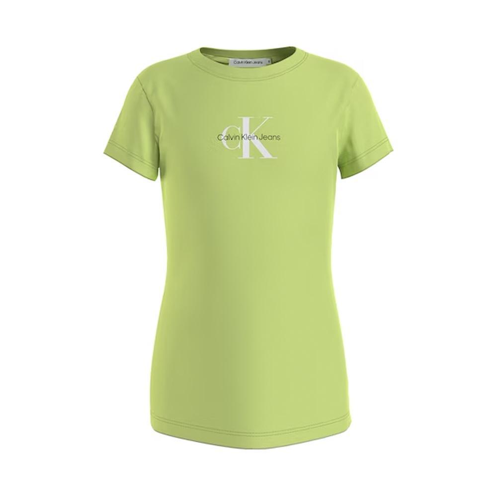 calvin klein t-shirt calvin klein. verde acido - foto 1