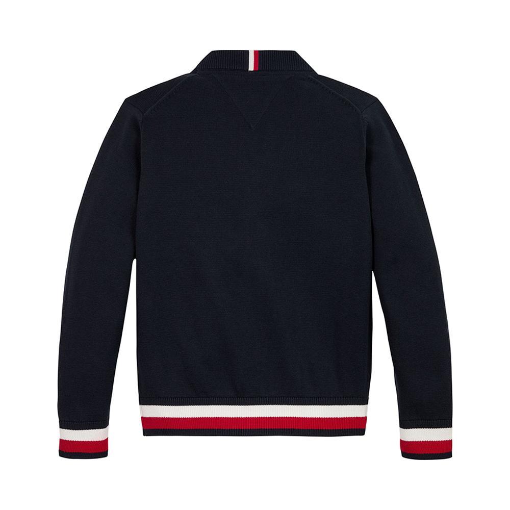 tommy hilfiger cardigan tommy hilfiger. blu - foto 2