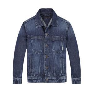 Giubbotto jeans . denim scuro