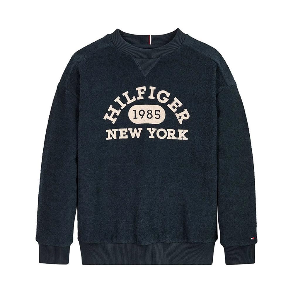 tommy hilfiger felpa tommy hilfiger. blu