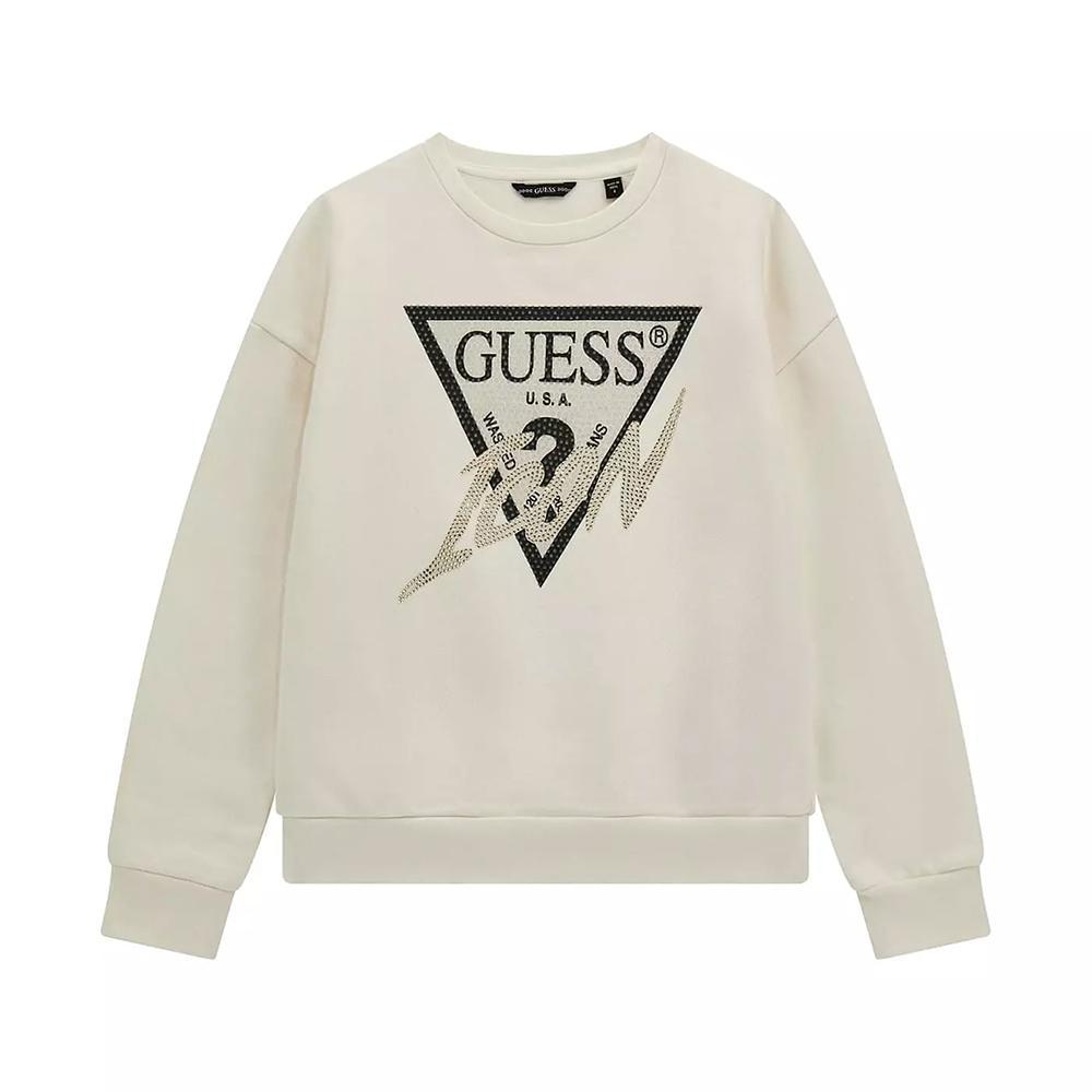 guess felpa guess. bianco