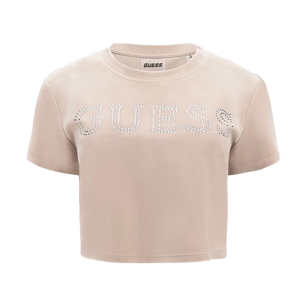 guess t-shirt guess. rosa antico