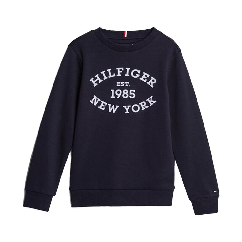 tommy hilfiger felpa tommy hilfiger. blu