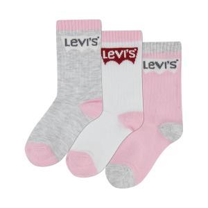 Calzini levi's. rosa/grigio