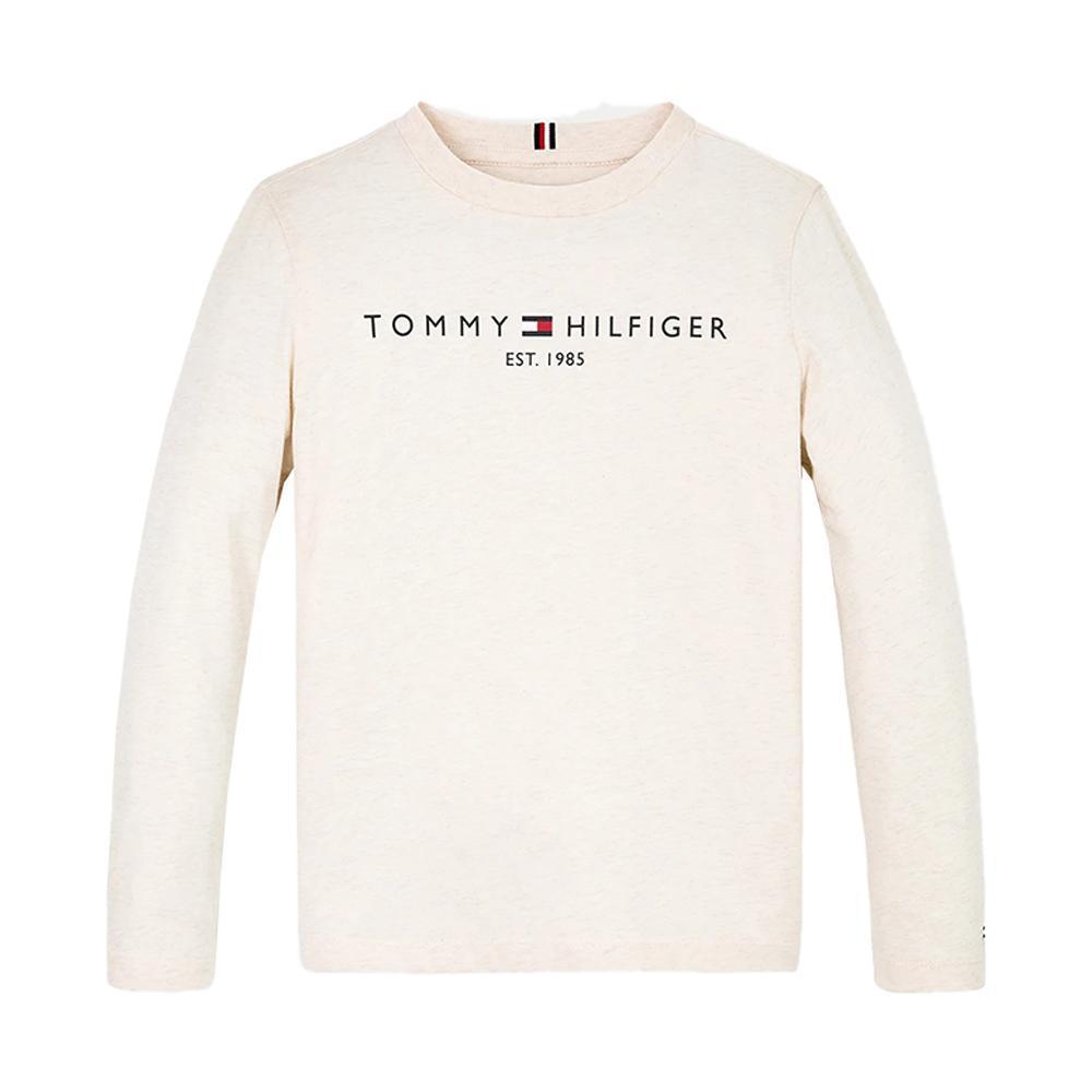 tommy hilfiger t-shirt tommy hilfiger. sabbia melange - foto 1