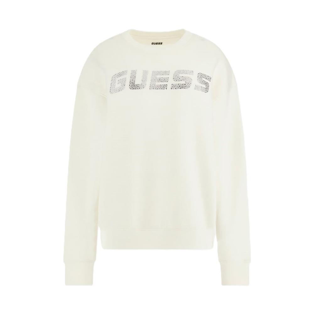 guess felpa guess. bianco - foto 1