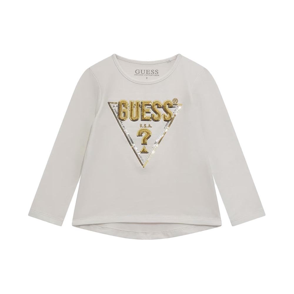 guess t-shirt guess. bianco - foto 1