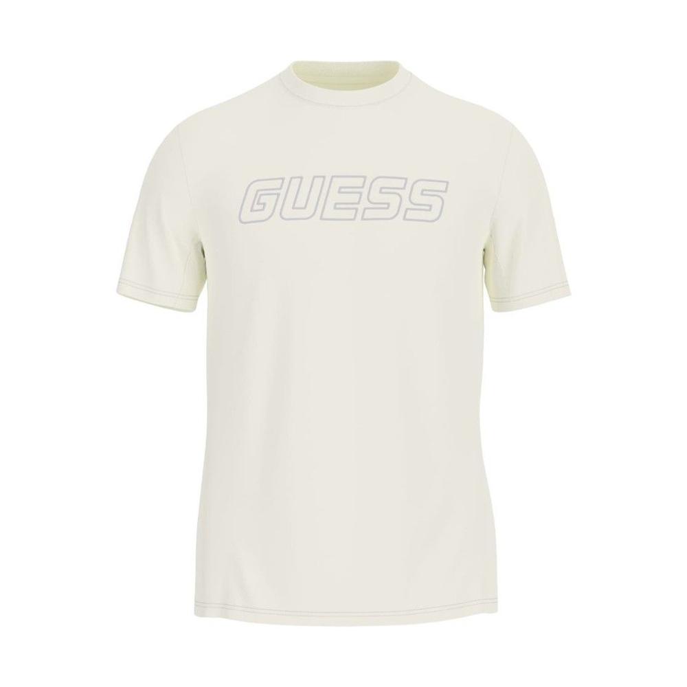 guess t-shirt guess. bianco