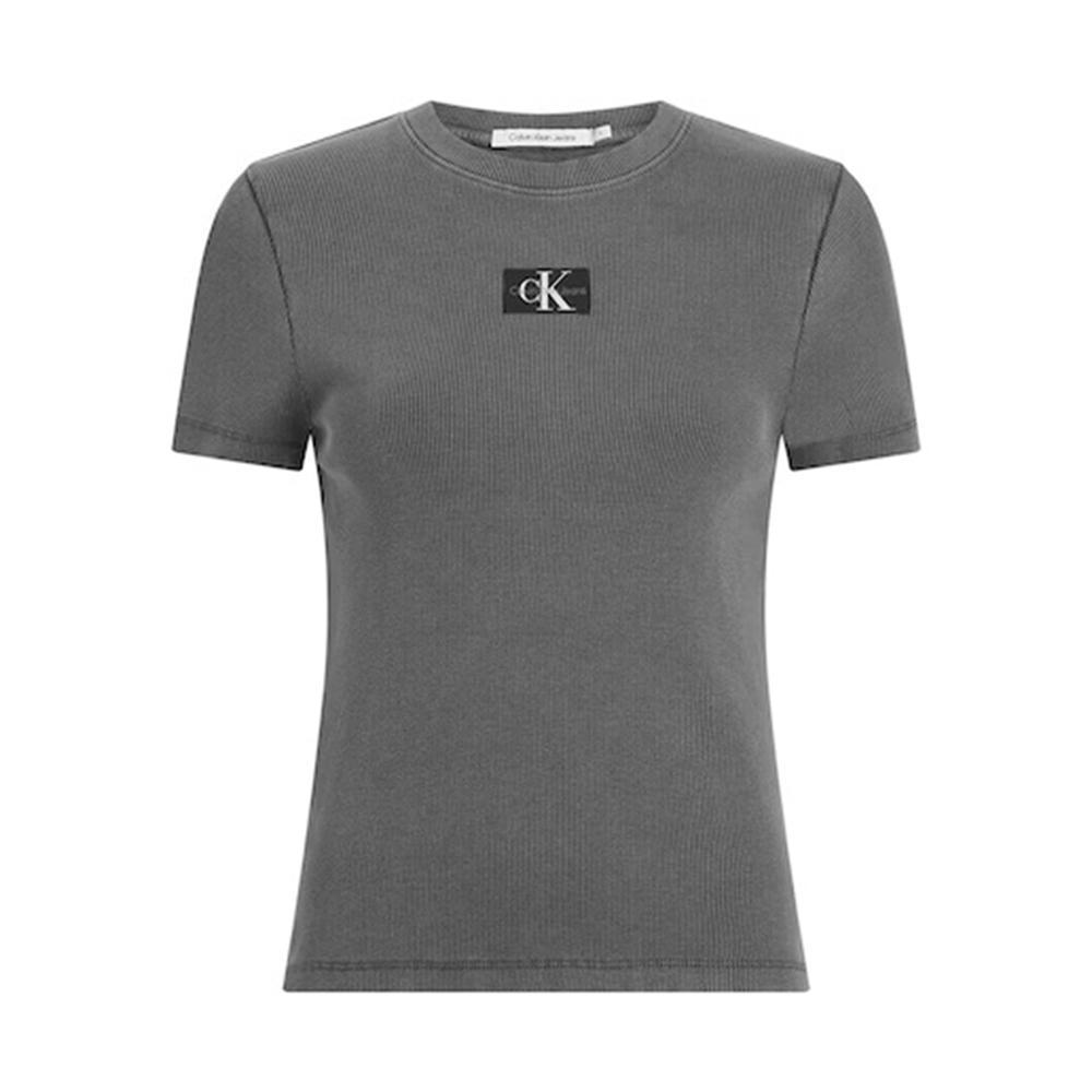 calvin klein t-shirt calvin klein. grigio - foto 1