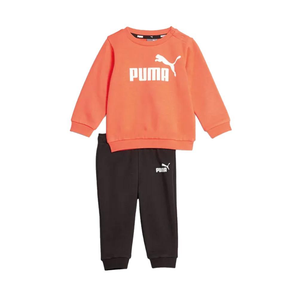 puma tuta puma. arancio/nero - foto 1