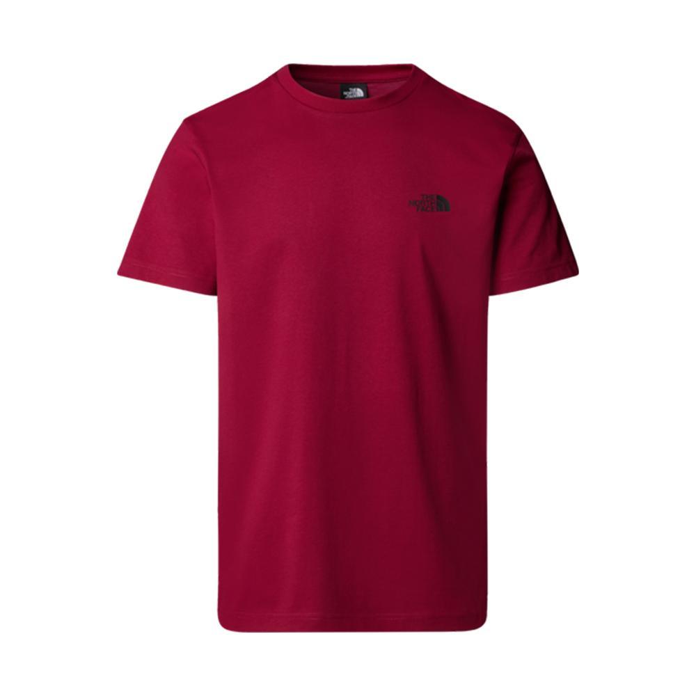 the north face t-shirt the north face. ciliegia