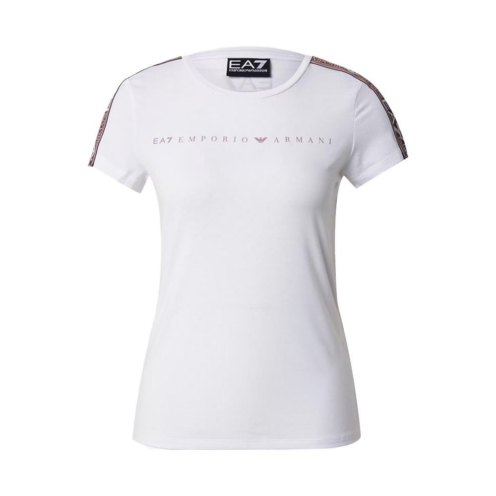 ea7 t-shirt ea7. bianco